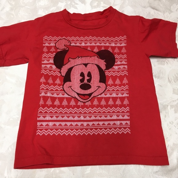 mickey mouse christmas t shirts